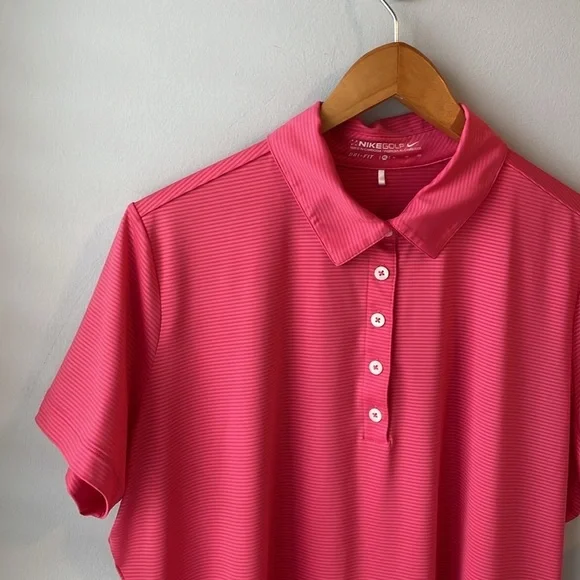 Nike Golf Pink Polo‎ - Picture 2 of 6